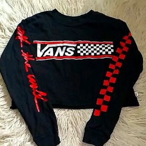 Vans cropped shirt